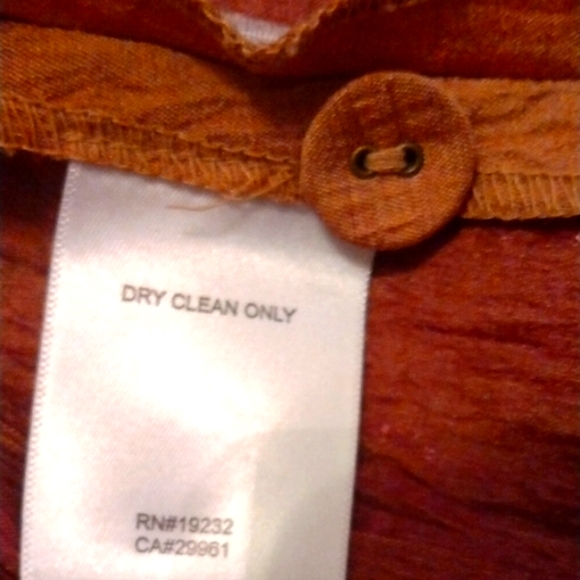 Fall Embroidered Button Down Shirt - Picture 4 of 8